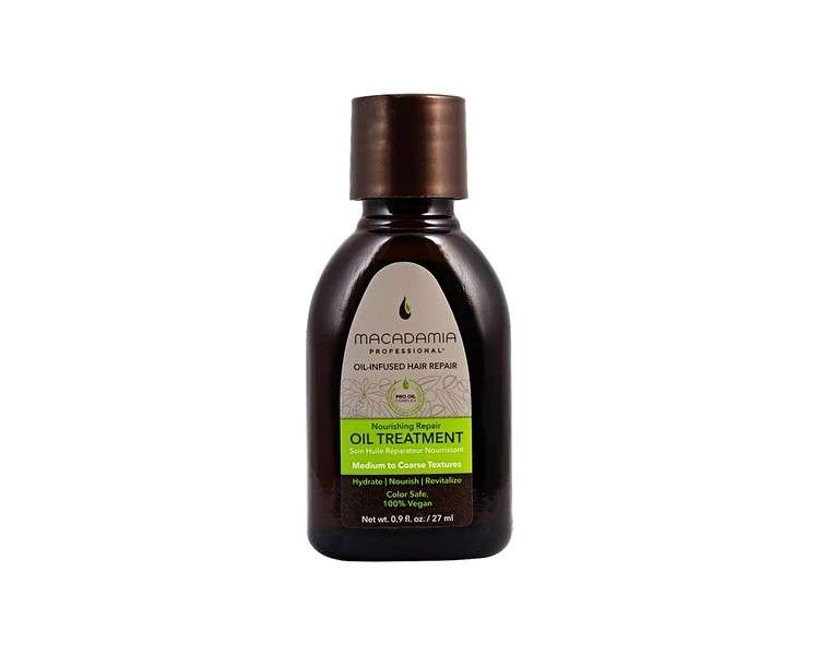 Macadamia Oil Nourishing Repair Oil Treatment for Unisex 0.9 oz