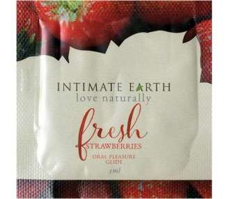 Intimate Earth Strawberry Foil Pack