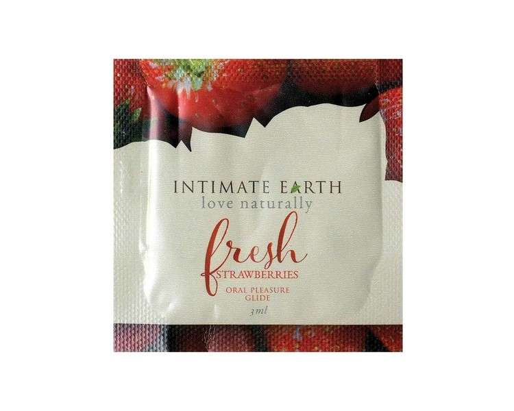 Intimate Earth Strawberry Foil Pack