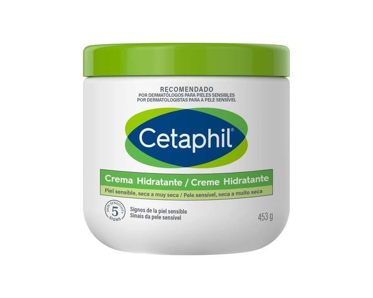 Cetaphil Moisturizing Cream for Dry Skin with Epidermal Renewal Complex 453g