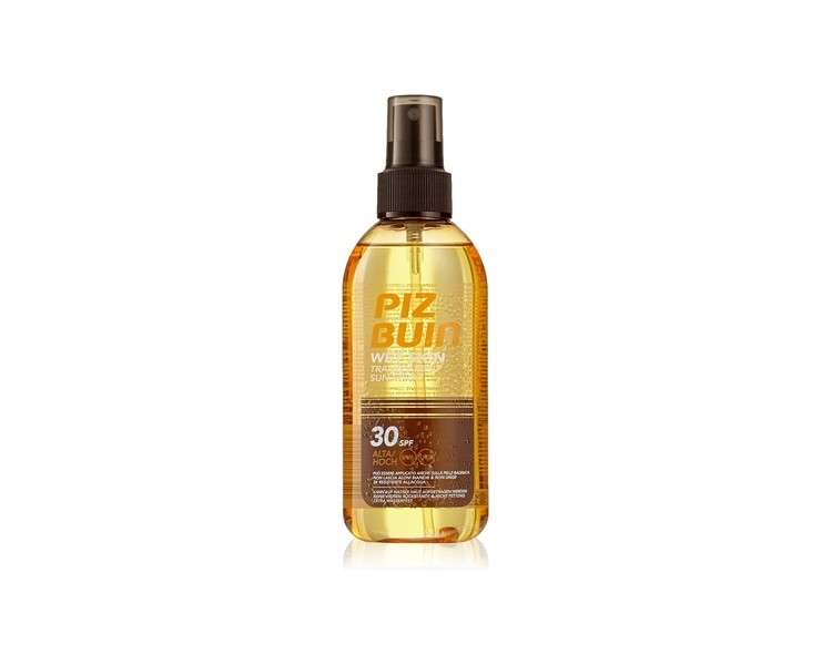Piz Buin Wet Skin Sun Protection Spray Transparent SPF 30 150ml
