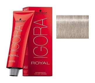 Schwarzkopf Professional Igora Royal Hair Color 9.5-1 Pastel Ash Blonde 60ml