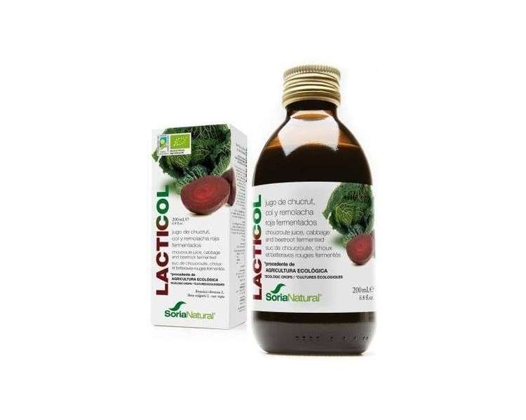 Soria Natural Lacticol Ecologico Sauerkraut Juice 200ml