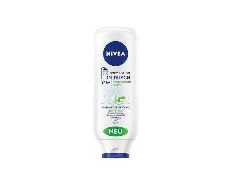 NIVEA In-Shower Body Lotion Refreshing Care 400ml Tube