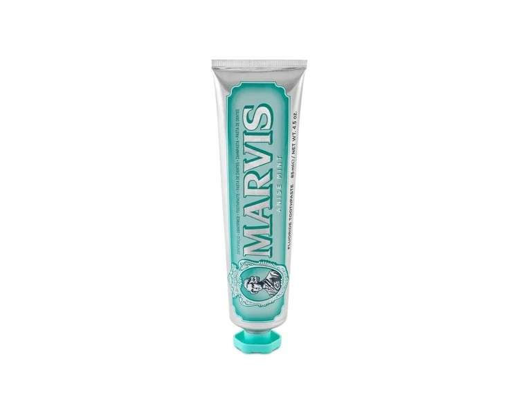 MARVIS Anise Mint Toothpaste 85ml - Cleans Teeth and Promotes Healthy Gums with Lasting Fresh Breath