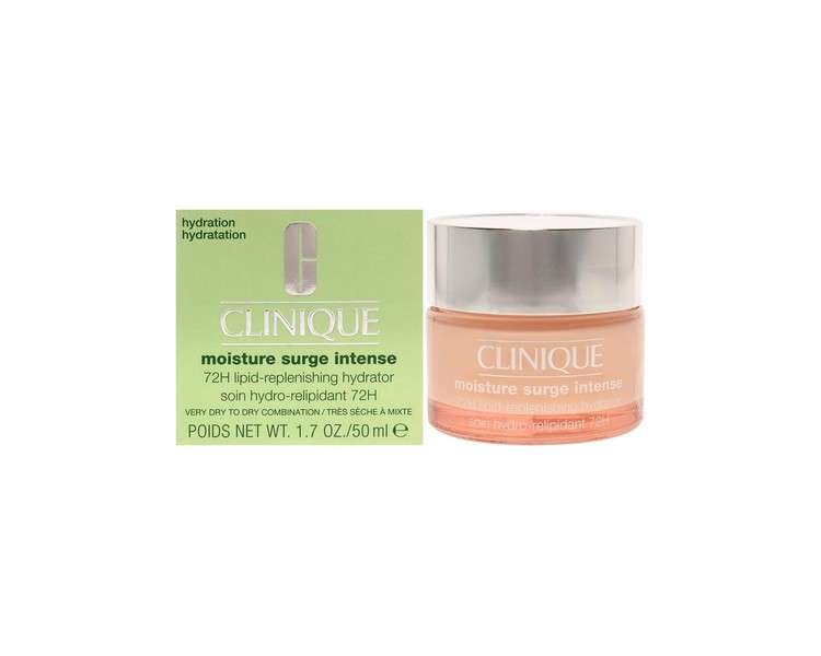 Clinique Moisture Surge Intense 72H - Intense Hydration for Dry Skin (Type I - II) 50ml