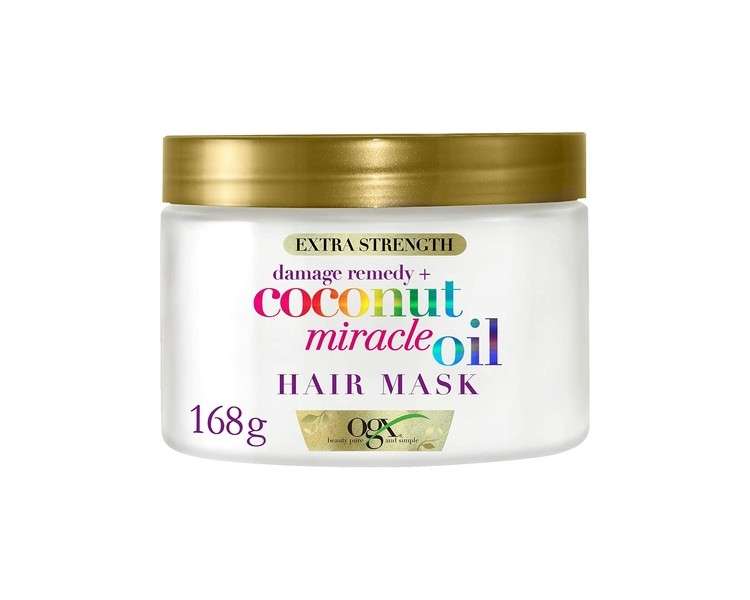 OGX Coconut Miracle Oil Hair Mask for Damaged Hair 168g