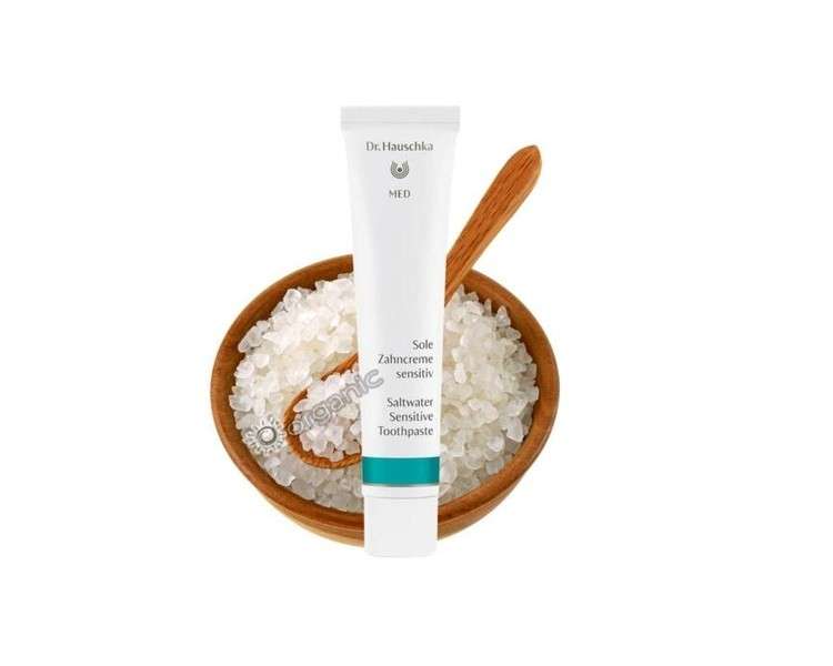 Dr Hauschka Organic Sensitive Saltwater Toothpaste 75ml