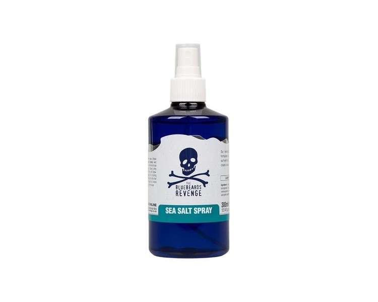 The Bluebeards Revenge Sea Salt Spray for Men Adds Texture Volume and Hold to Natural Matt Styles 300ml - Single