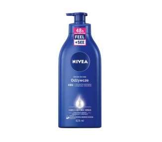 Nivea Moisturizing Power Serum nourishing body milk with pump 625ml