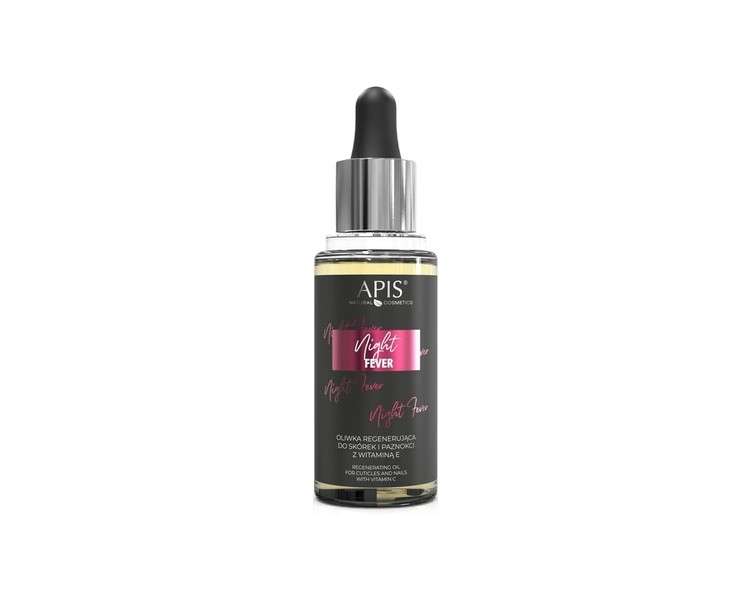 Apis Night Fever Regenerating Oil for Cuticles and Nails with Vitamin E 30ml