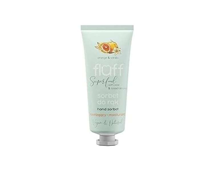 Fluff Hand Sorbet Orange & Vanilla 50ml