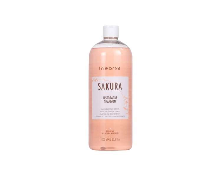 INEBRYA Sakura Restorative Shampoo 1000ML Cherry Blossom