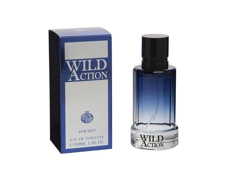 Real Time Wild Action Eau de Toilette for Him 100ml