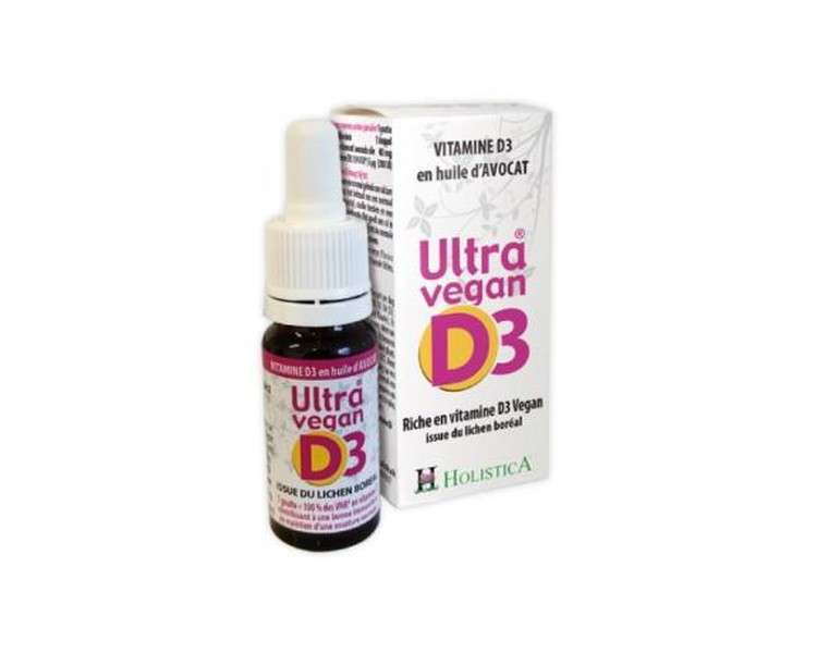 Holistica Ultra Vegan D3 Gotas 8Ml