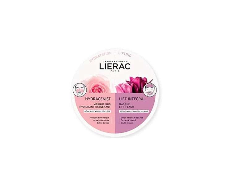 Lierac Duo Hydragenist Oxygenating Mask 6ml + Lift Integral Mask 6ml