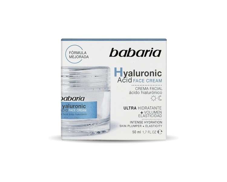 Drugstore Babaria Facial Cream with Hyaluronic Acid 50ml