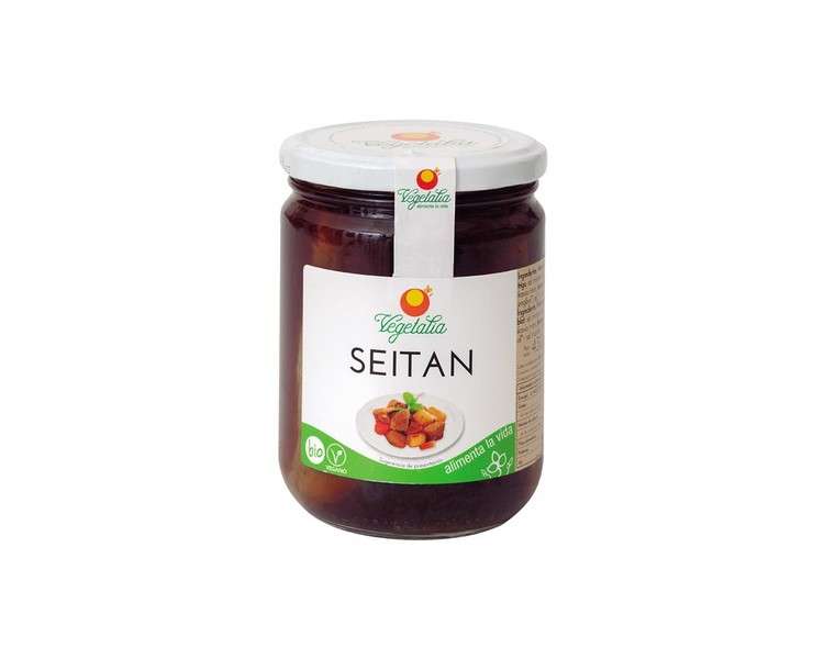 Vegetalia Seitan Bote Vidrio Esterilizado Bio Ccpae 250G