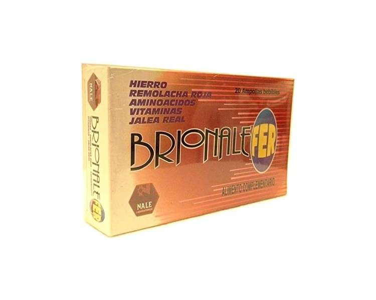 Brionale Fer 20 Ampoules NAL