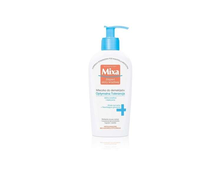 Mixa Make-Up Remover Milk Optimal Tolerance Light Emulsion for Sensitive Skin 200ml