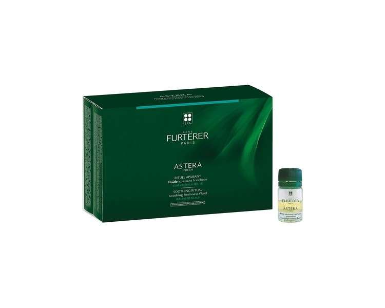 Astera Fresh by Rene Furterer Soothing Freshness Fluid for Irritated Scalp 16 x 5ml - Pack of 16