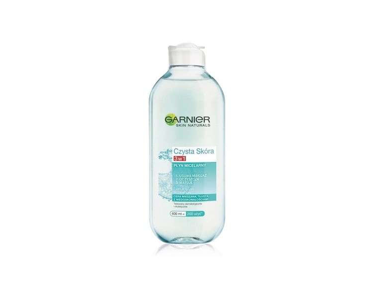 Garnier Pure Skin 3-in-1 Micellar Liquid 400ml