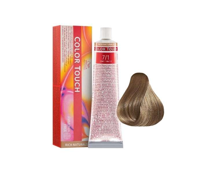 Color Touch Rich Natural Ammonia Free 7 / 1 60ml