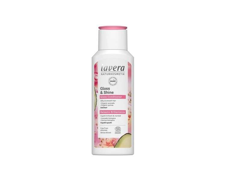 Lavera Gloss and Shine Conditioner Hair Care Natural Cosmetics Vegan Certified 200ml Avocado