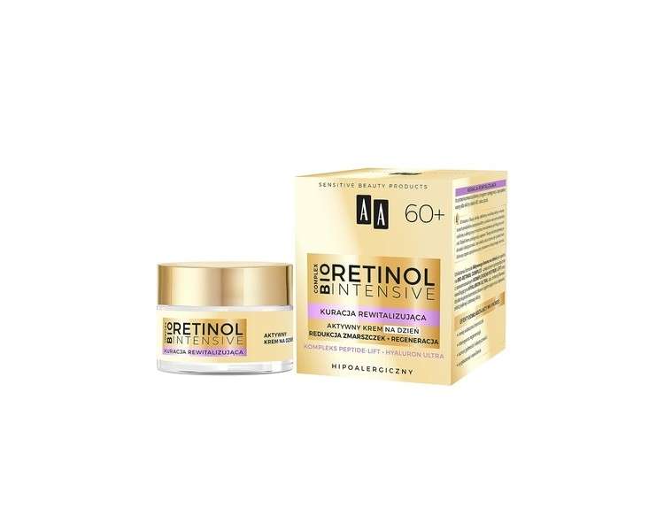 AA Retinol Intensive 60+ Active Day Cream Reduction and Regeneration 50ml