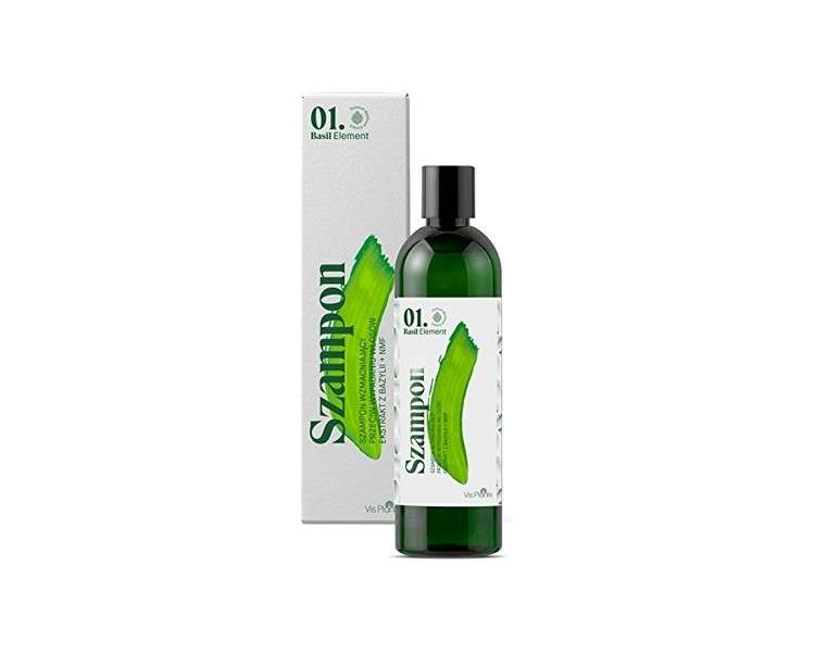 Elfa Pharm Basil Element Strengthening Shampoo for Hair Loss with Ocimum Basilicum 300ml