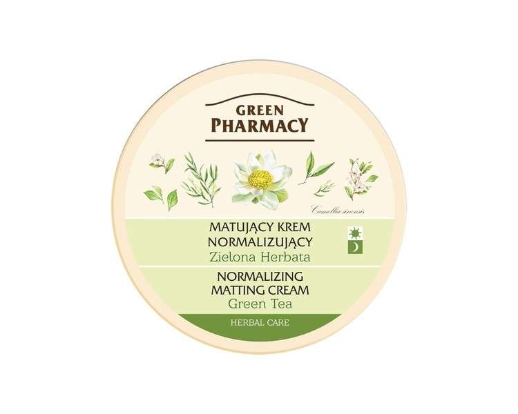 Green Pharmacy Mattifying Cream with Green Tea 150ml