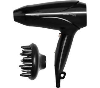 Cecotec Ionic Hair Dryer with Diffuser Bamba IoniCare 5450 Power & Go Pro Ice 2400W Bronze