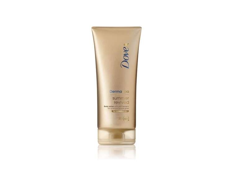 Dove DermaSpa Summer Revived Body Lotion with Self Tanning 200ml