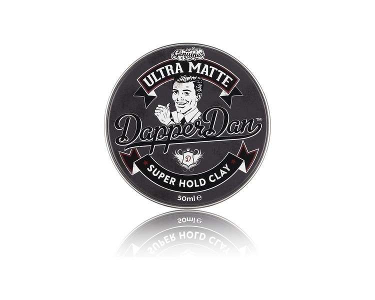 Dapper Dan Ultra Matte Hair Clay Super Hold for Men 50ml