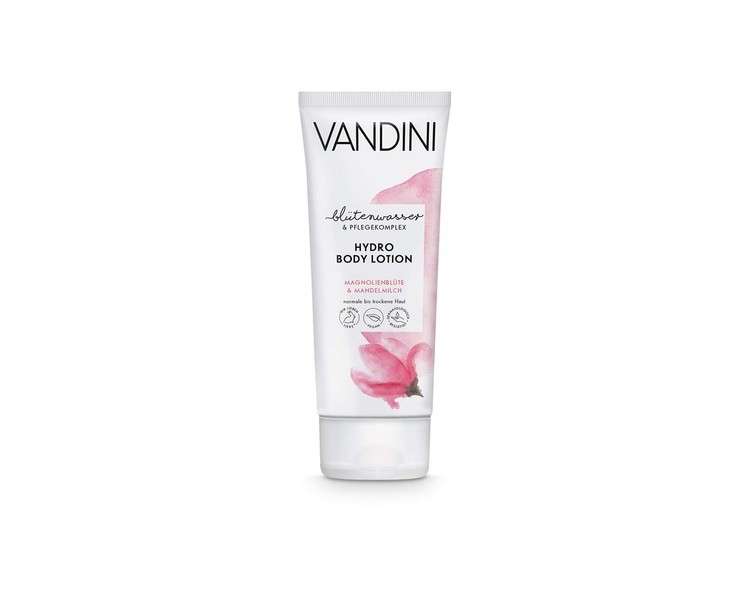 VANDINI Hydro Body Lotion for Women with Magnolia Blossom and Almond Milk 200ml