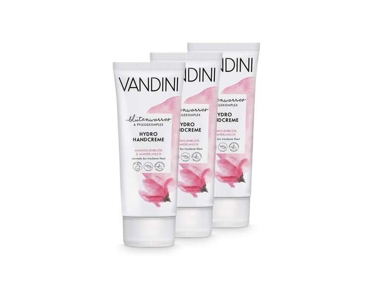 VANDINI Hydro Hand Cream Magnolia Blossom & Almond Milk 75ml