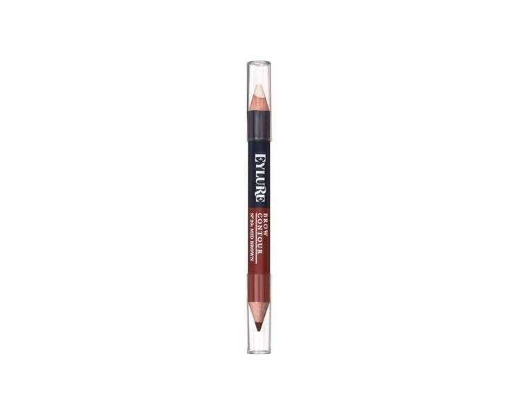 Eylure Eyebrow Contour Duo Pencil No.20 Medium Brown