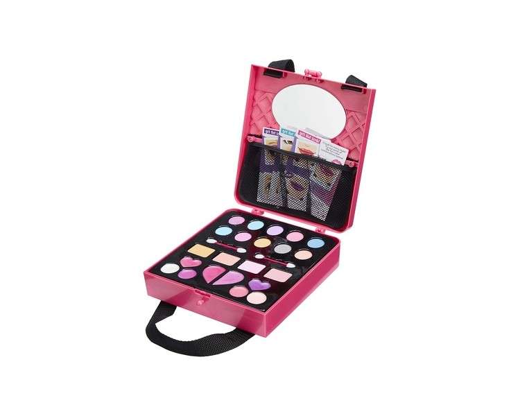 Shimmer and Sparkle All in One Beauty Makeup Tote Kids Makeup Set Washable Real Makeup for Kids