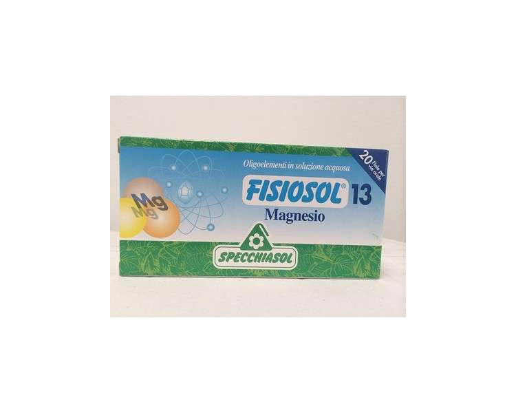 Specchiasol Magnesium Fisiosol 13 20amp