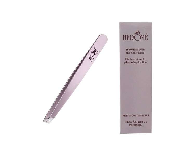 Herome Eye Care Precision Tweezers - Steel - Fine Hair Removal