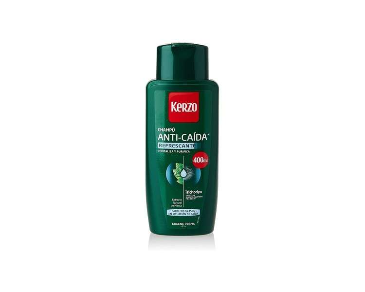 Kerzo - Anti Hair Loss Shampoo - Refreshing - For Oily Hair In The Situation