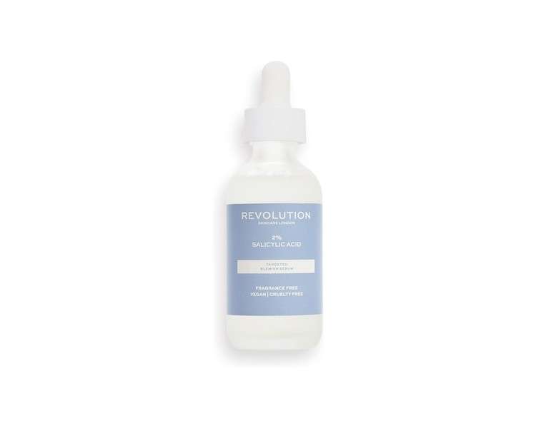 Revolution Skincare London 2% Salicylic Acid Targeted Blemish Serum 60ml