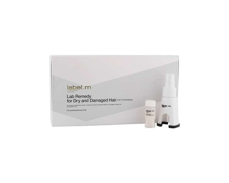 label.m Lab Remedy for Dry and Damaged Hair 10ml - Pack of 24