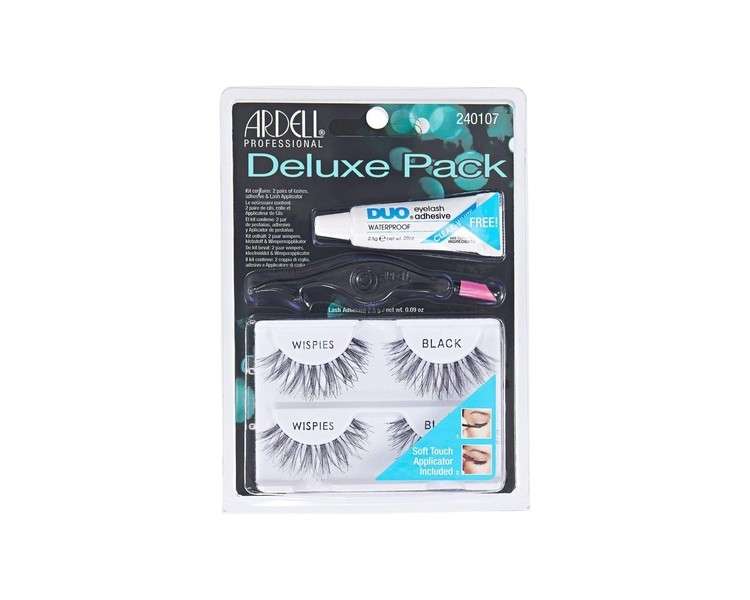 ARDELL Deluxe Pack Wispies Black False Eyelashes