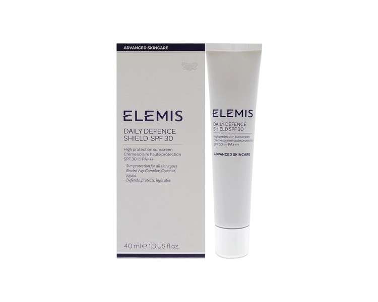 ELEMIS Daily Defence Shield SPF 30 High Protection Sunscreen 40ml