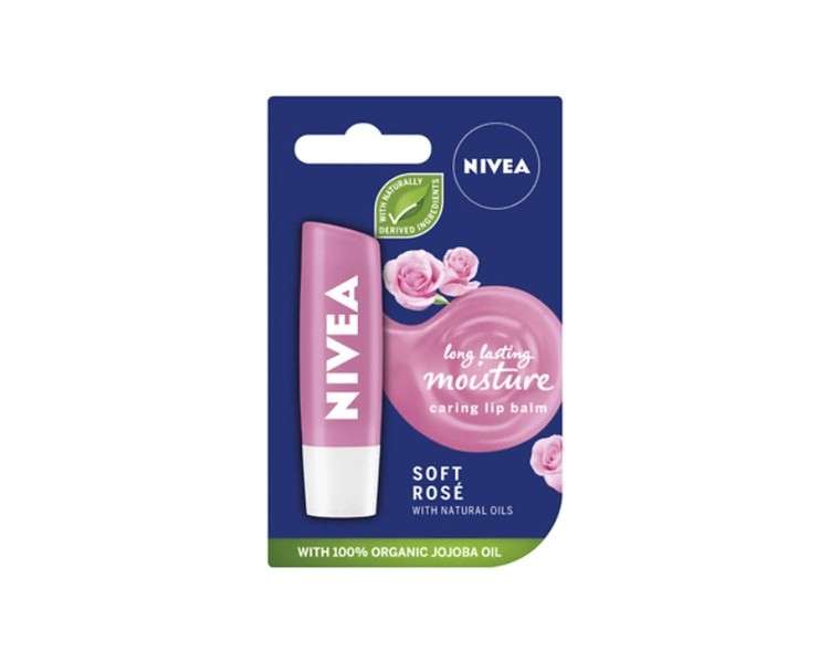 Nivea Soft Rose Lip Balm 5g