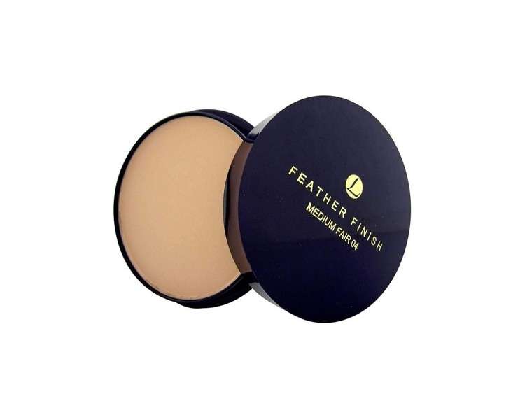 Mayfair Feather Finish Compact 32 Sundown Gold Shade Pressed Powder 20g