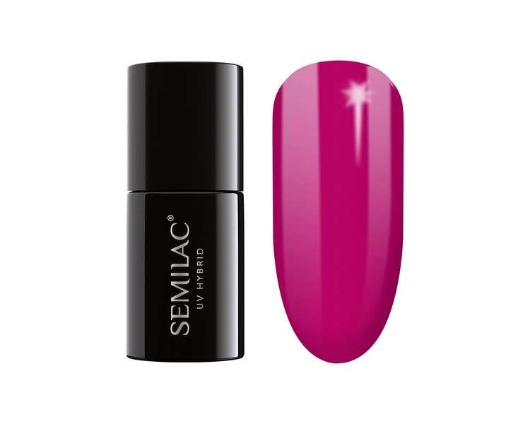 Semilac UV Nail Polish Luminous Cyclamen 082 7ml