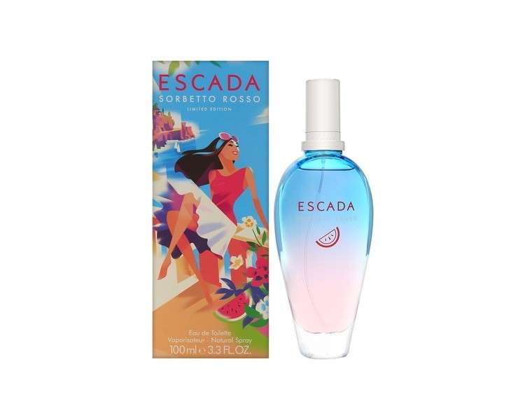 Escada Sorbetto Rosso Eau De Toilette 100ml