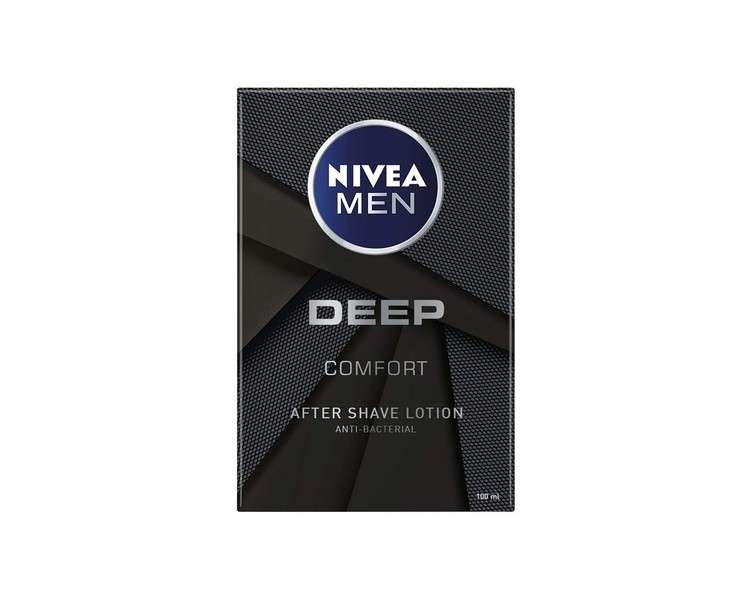 Nivea Men Deep Comfort After Shave Lotion Anti Bacterial 100ml